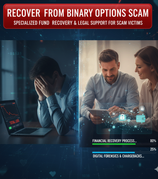 binary options scam recovery